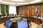 Рабочая встреча Председателя Президиума НАН Беларуси и генерального директора Госкорпорации «Роскосмос» 